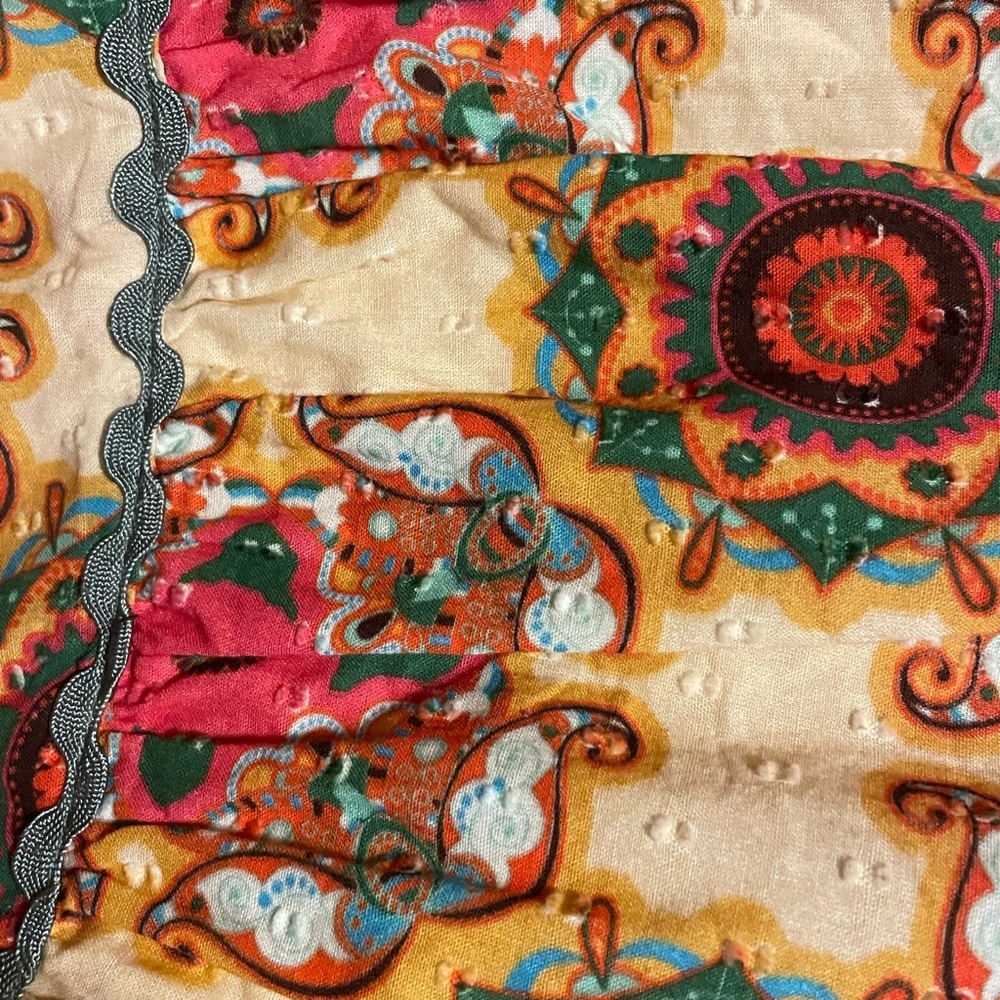 Anthropologie Multicolor Bohemian Tank Top - Picture 5 of 6